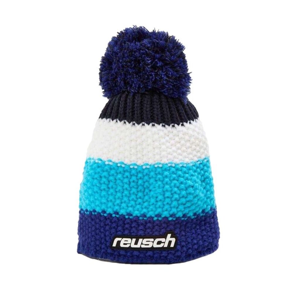Reusch Childrens/Kids Enzo Colour Block Beanie / Blue